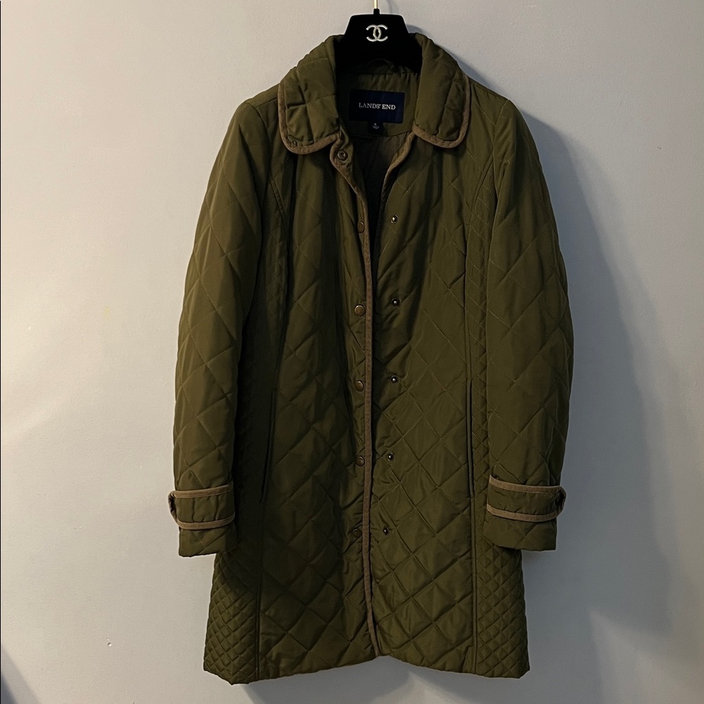 Lands' End Olive Jacket